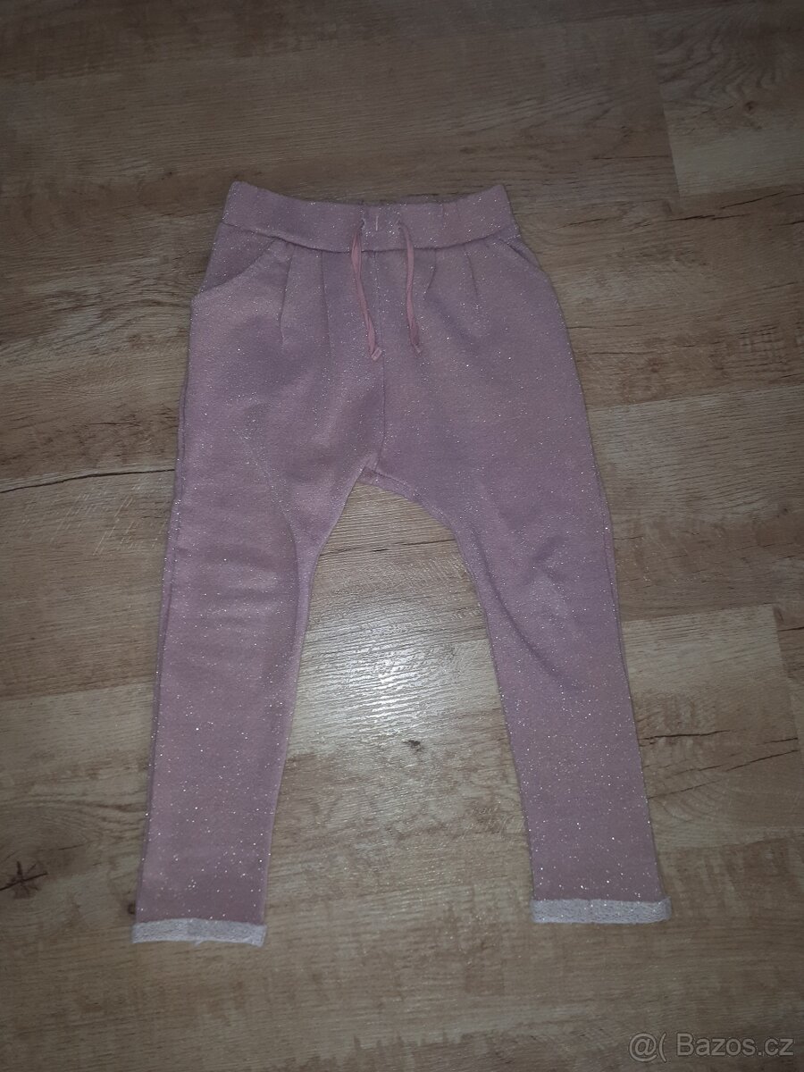 Nové dívčí kalhoty H&M a C&A vel. 110/116 - 6