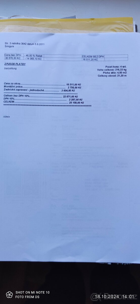 Okno troják 2320x1355mm - 6