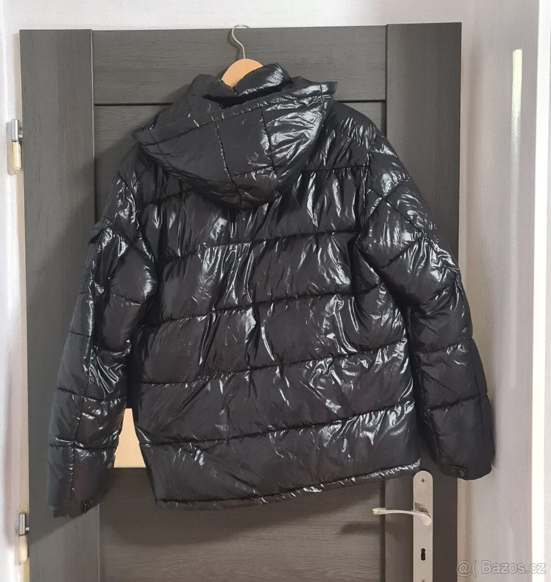 Moncler bunda lesklá - 6