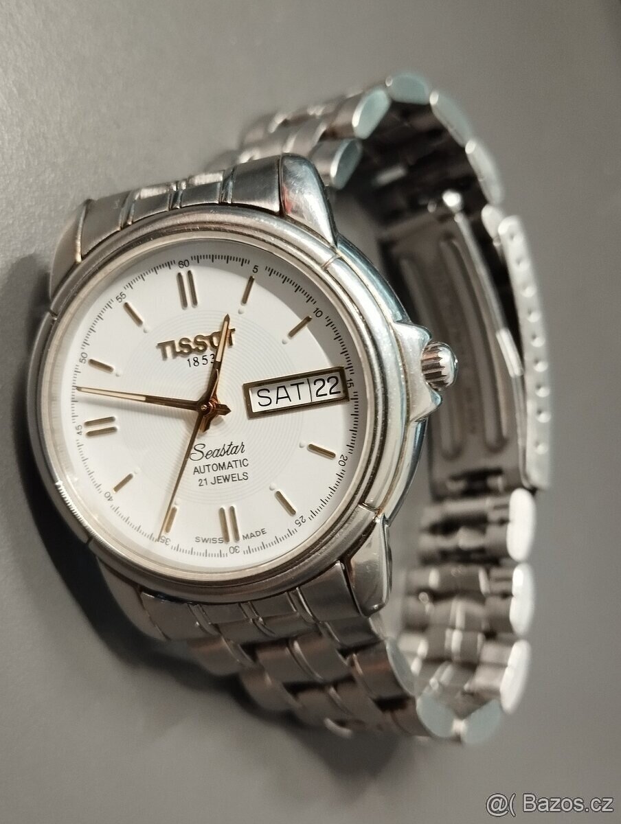 LUXUSNÍ pánské hodinky TISSOT SEASTAR AUTOMAT👍👍👍 - 6