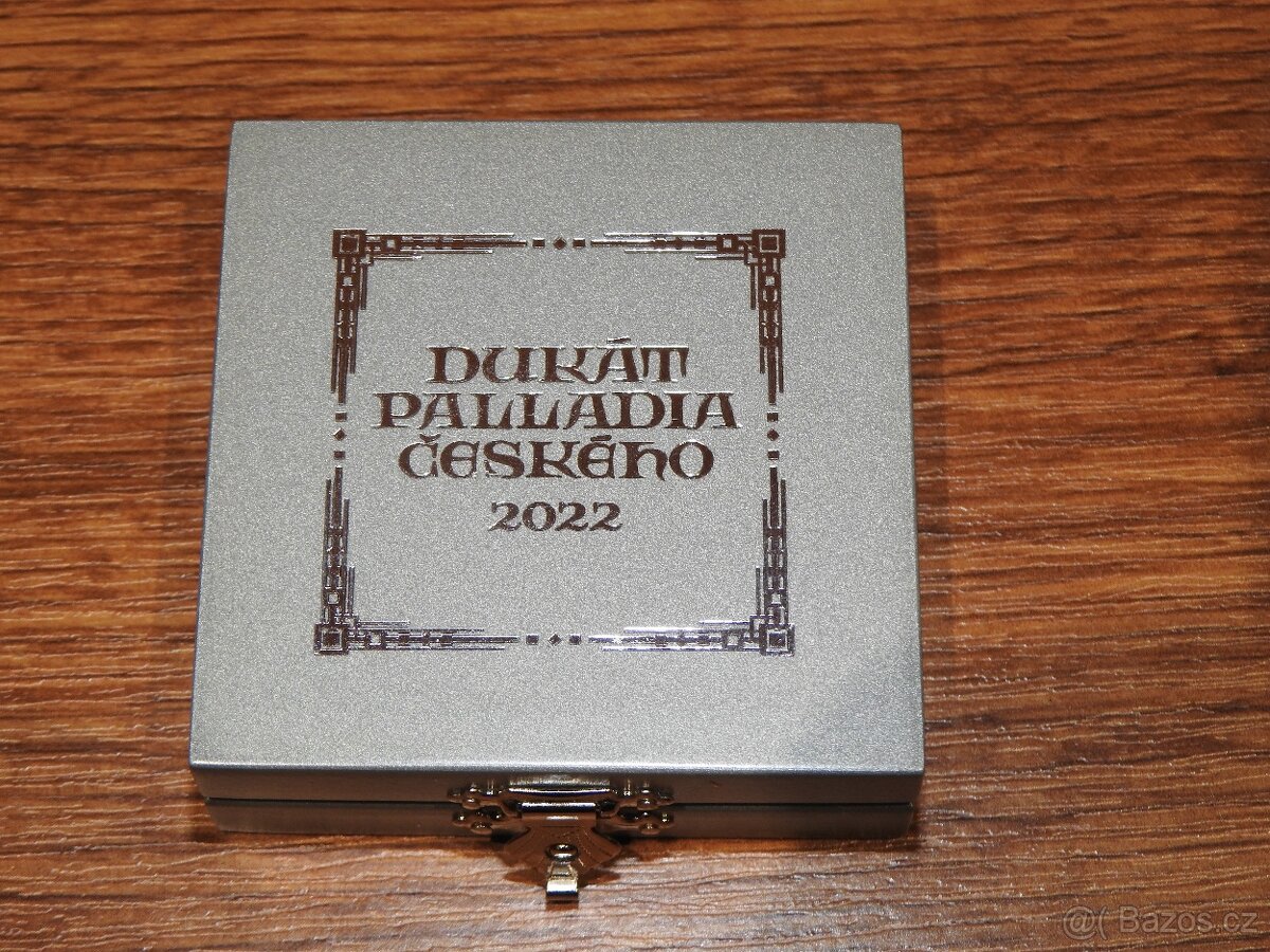 Dukát českého palladia ČM 2022 PROOF - 6