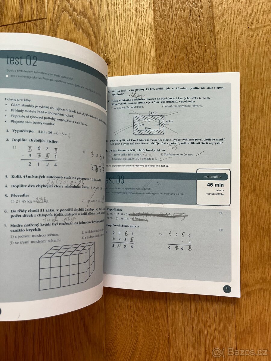 Přijímací zkoušky na víceletá gymnázia - matematika - 6