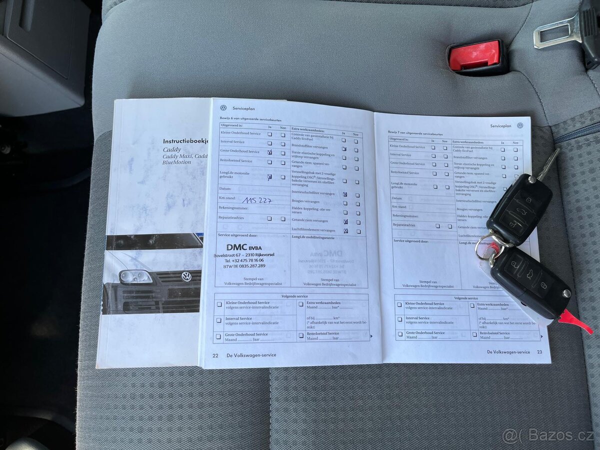 VW CADDY 1.9 TDi SERVISNÍ KNIHA MODEL BEZ FILTRU - 6