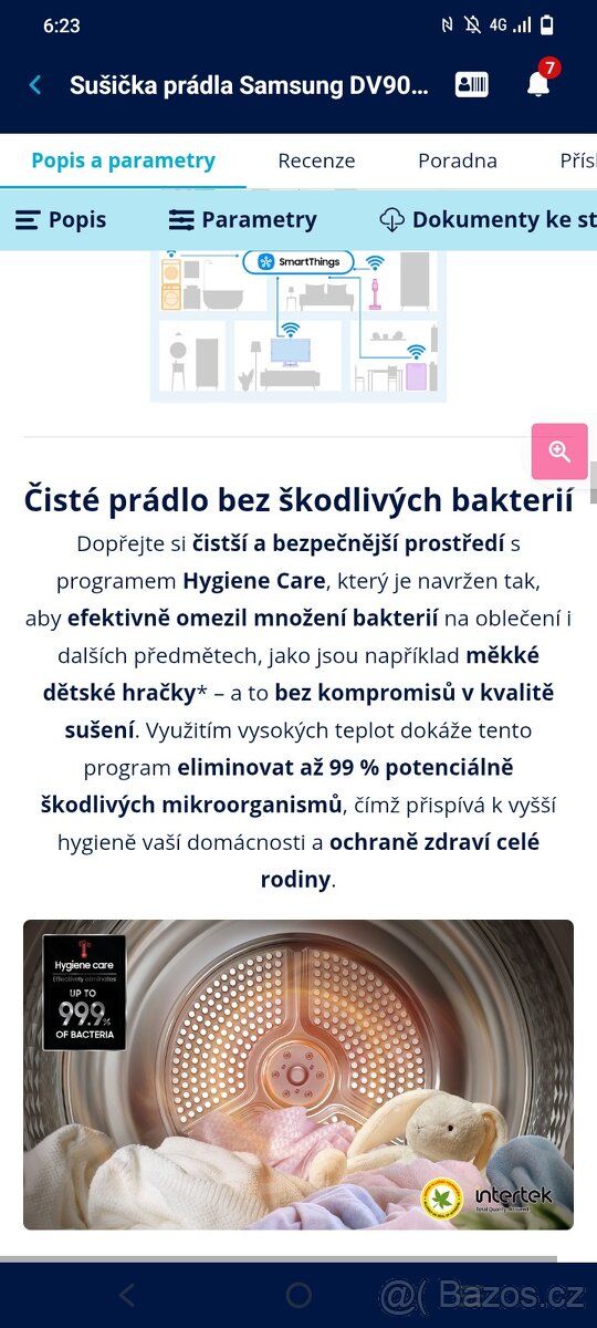 Sušička prádla Samsung - 6