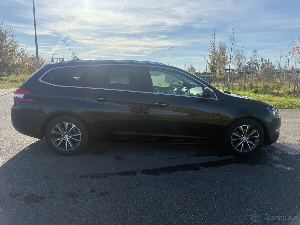 Peugeot 308 1,6 HDi 88 kW Allure spotřeba 3,8 l - 6