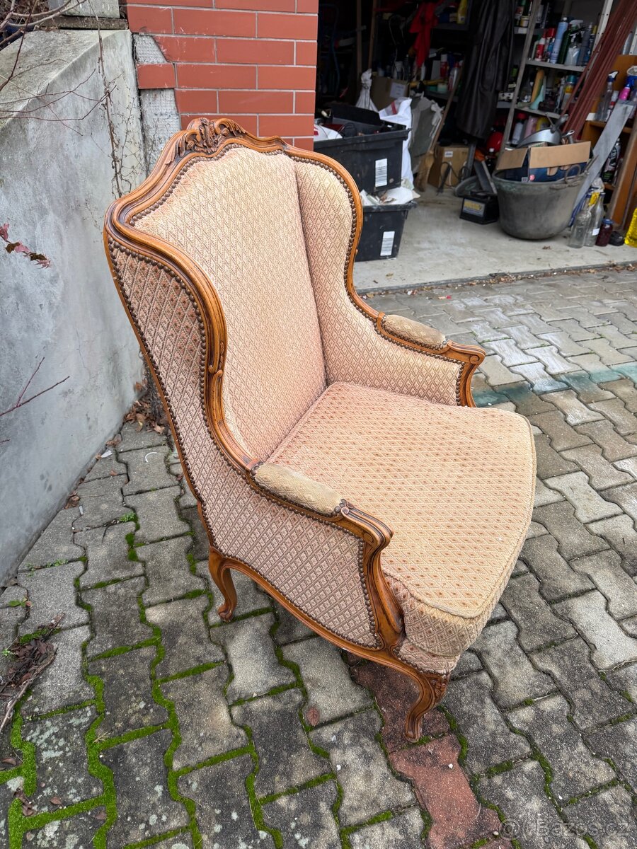 Starožitné křeslo - 6