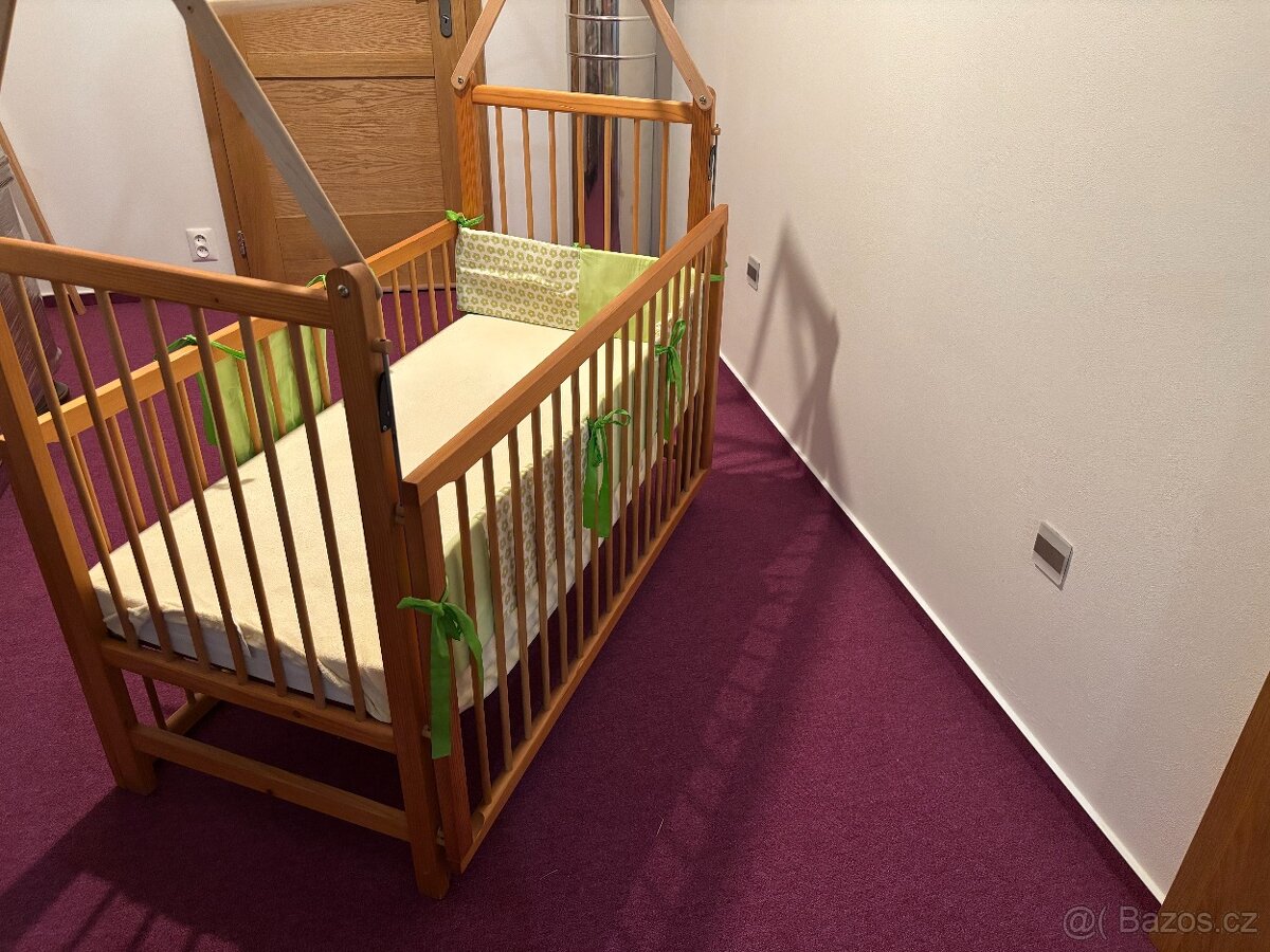 Dětská postýlka - domeček - 6