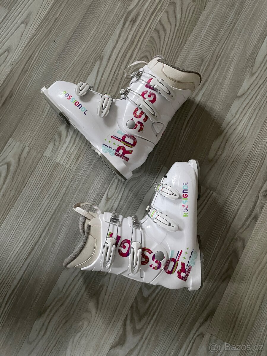 Lyže 163 cm + lyžáky 39-40 - 6