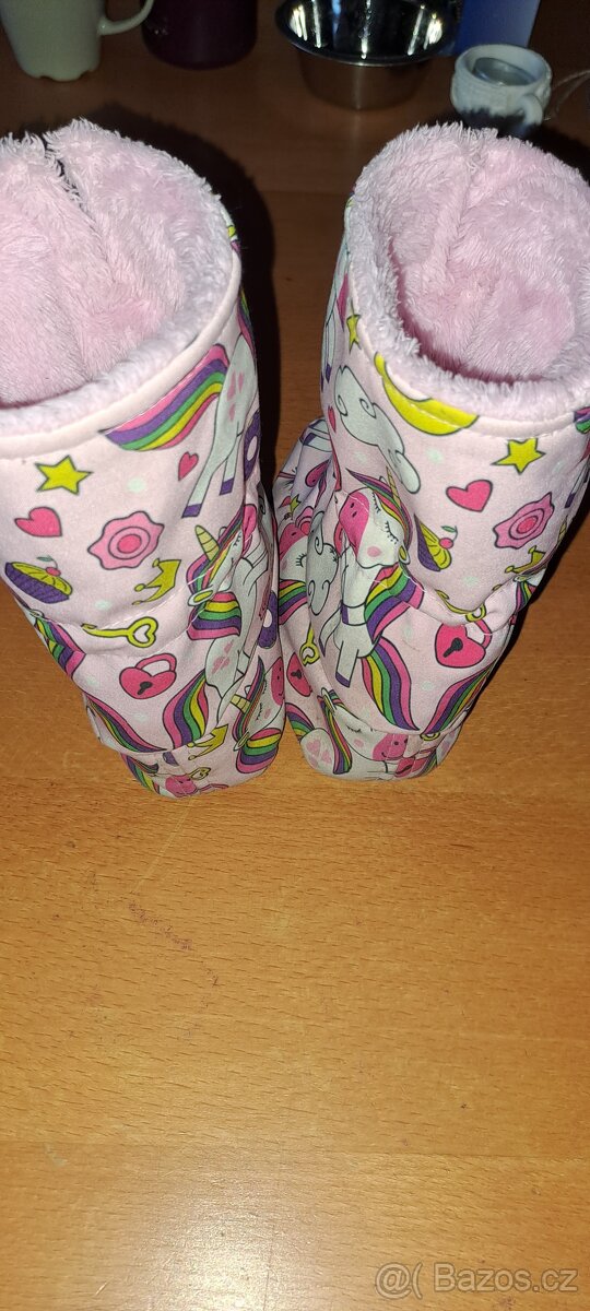 Dětské botičky-zateplené - 6