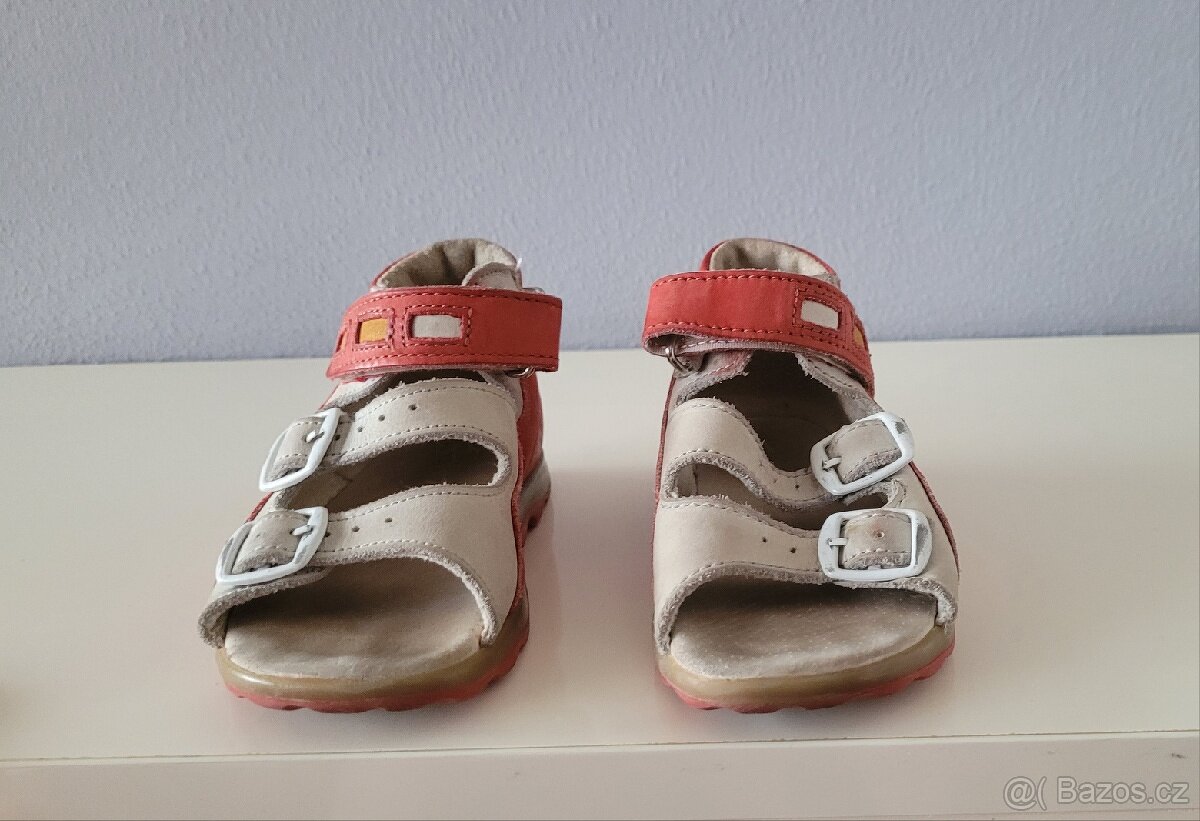 Sandály kožené Essi, vel.23 - 6