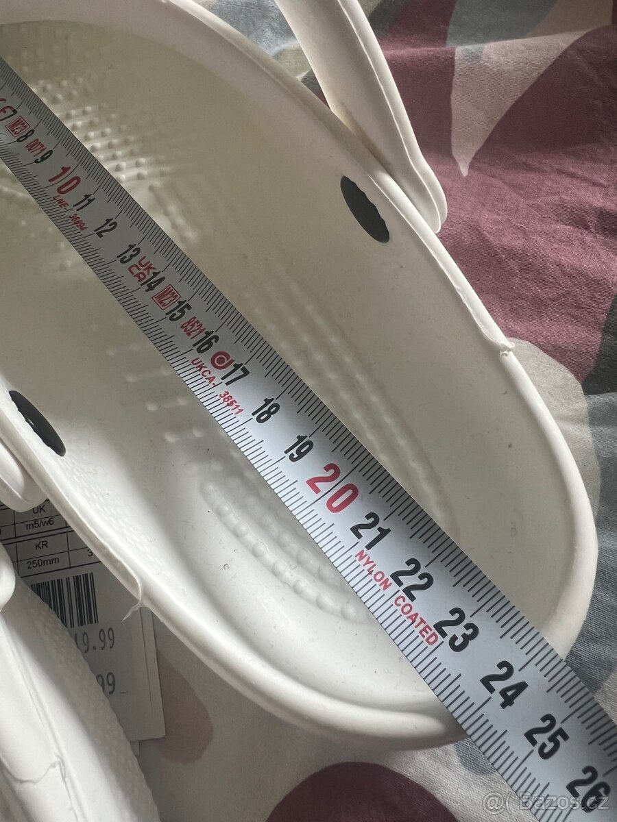 Crocs (pozor zbývá jen pár,bílá barva 38-39 vel.) - 6