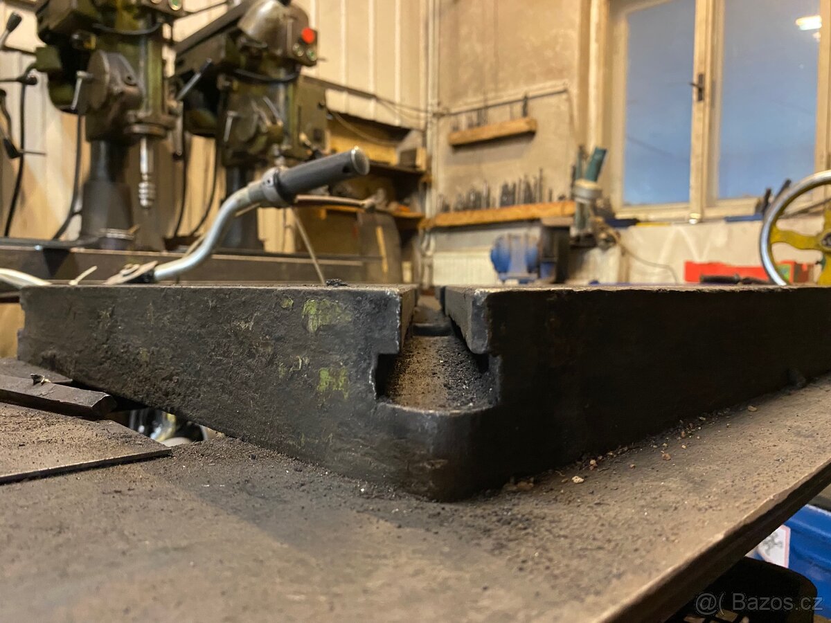 Upínací deska k lisu, vrtačce atd 500x500mm - 6