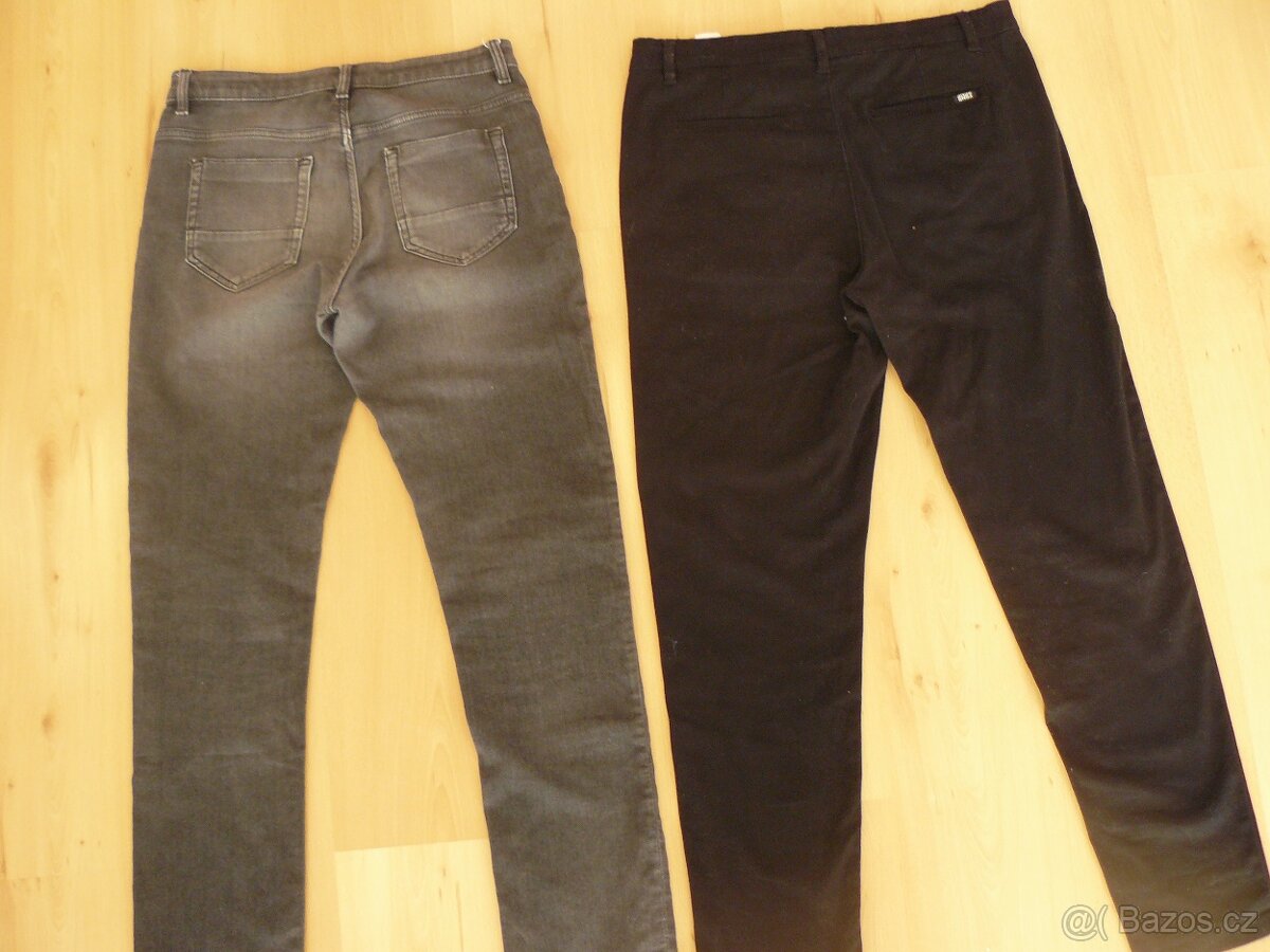 Kalhoty chlapecké / pánské vel. 182 a vel. 32 - 6