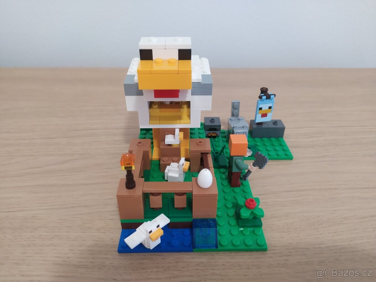 Lego Minecraft vesnice 21138 - 21145, 8 stavebnic - 6