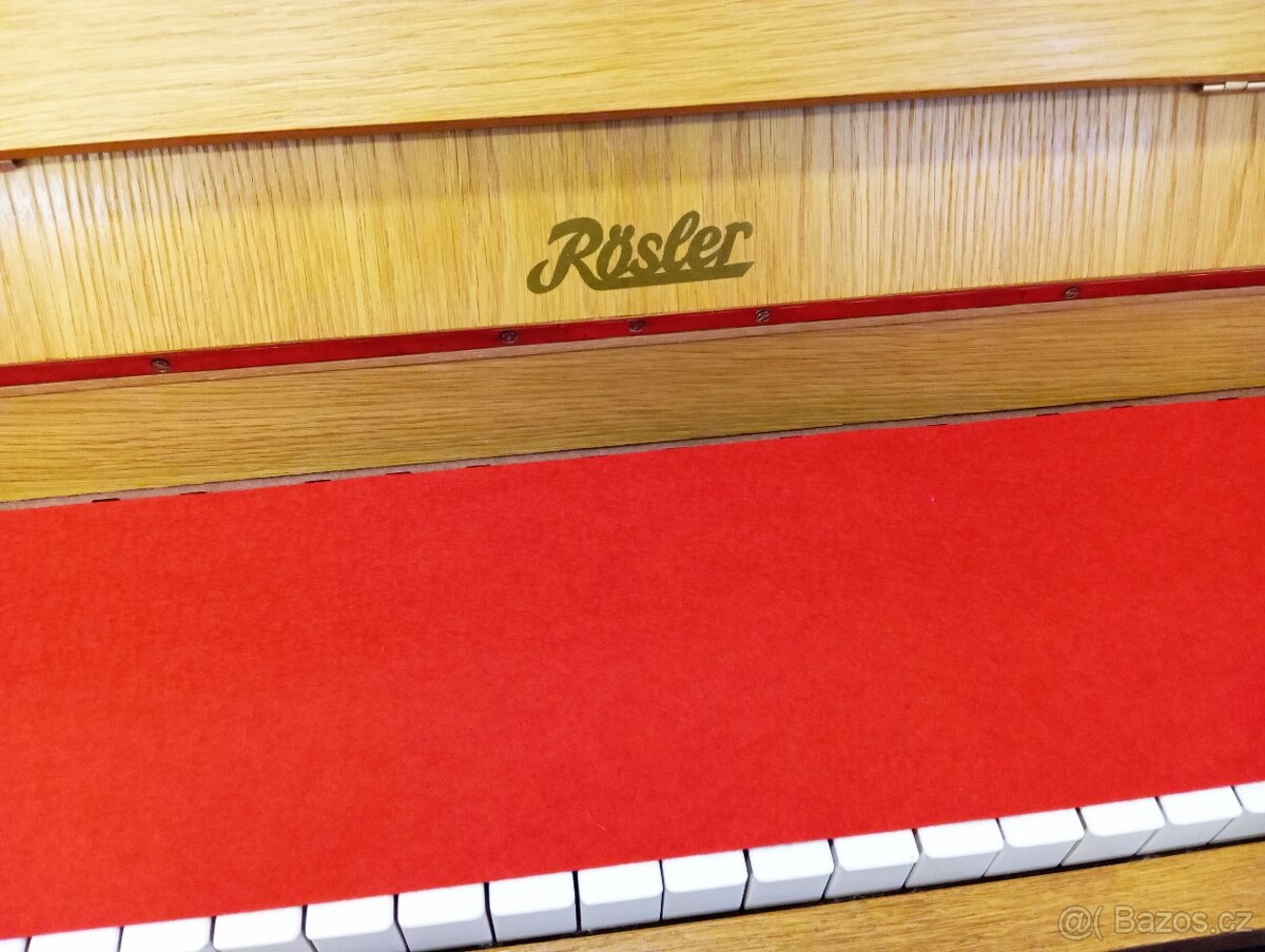 Rösler/Petrof mod.109-Dovoz po ČR zdarma 24/7 - 6