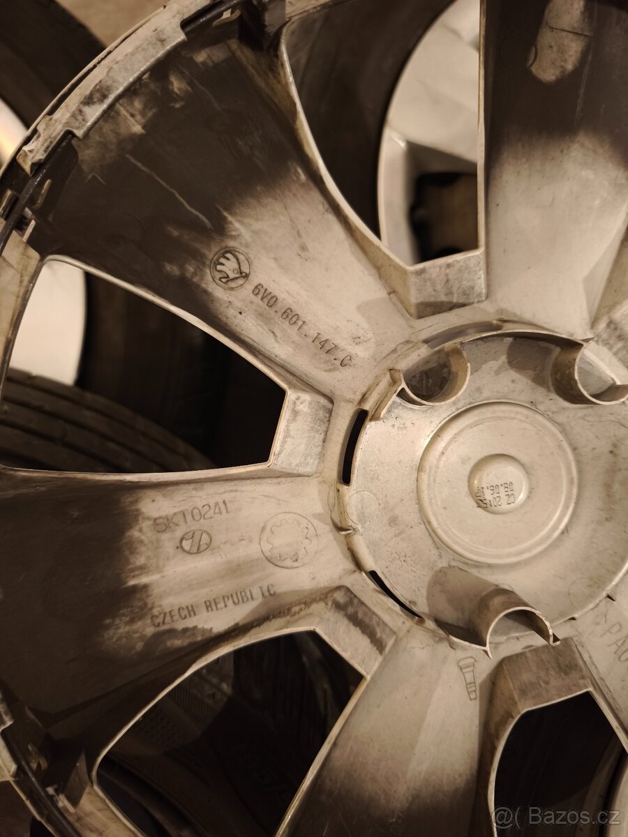 Plechové disky 5x100 6JR15H2 ET43 - 6