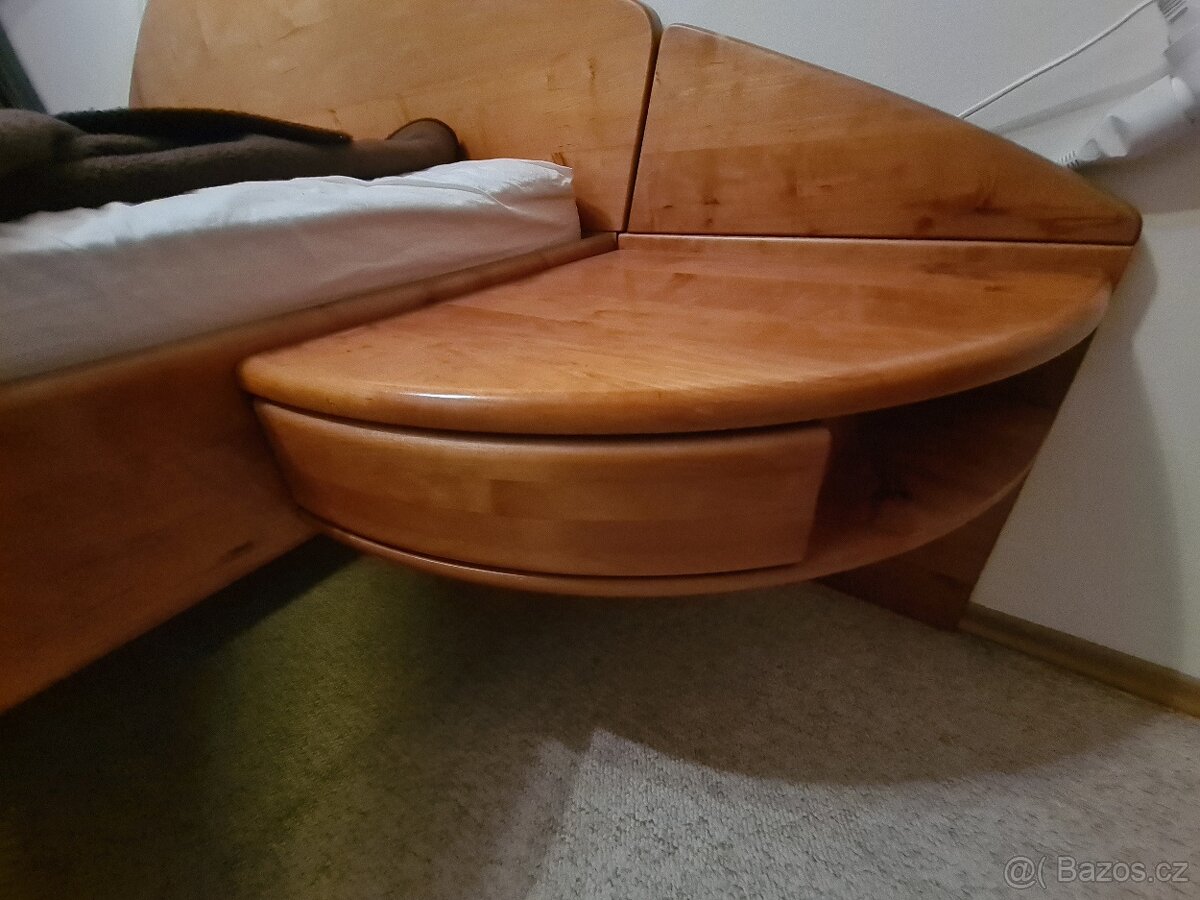 Masivní olše 2lůžko - 6