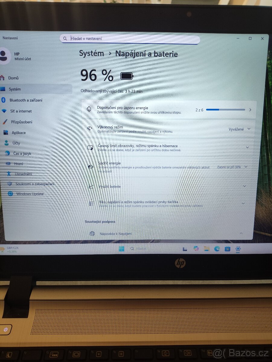 Výkonný notebook HP ProBook 450 v pěkném stavu - 6
