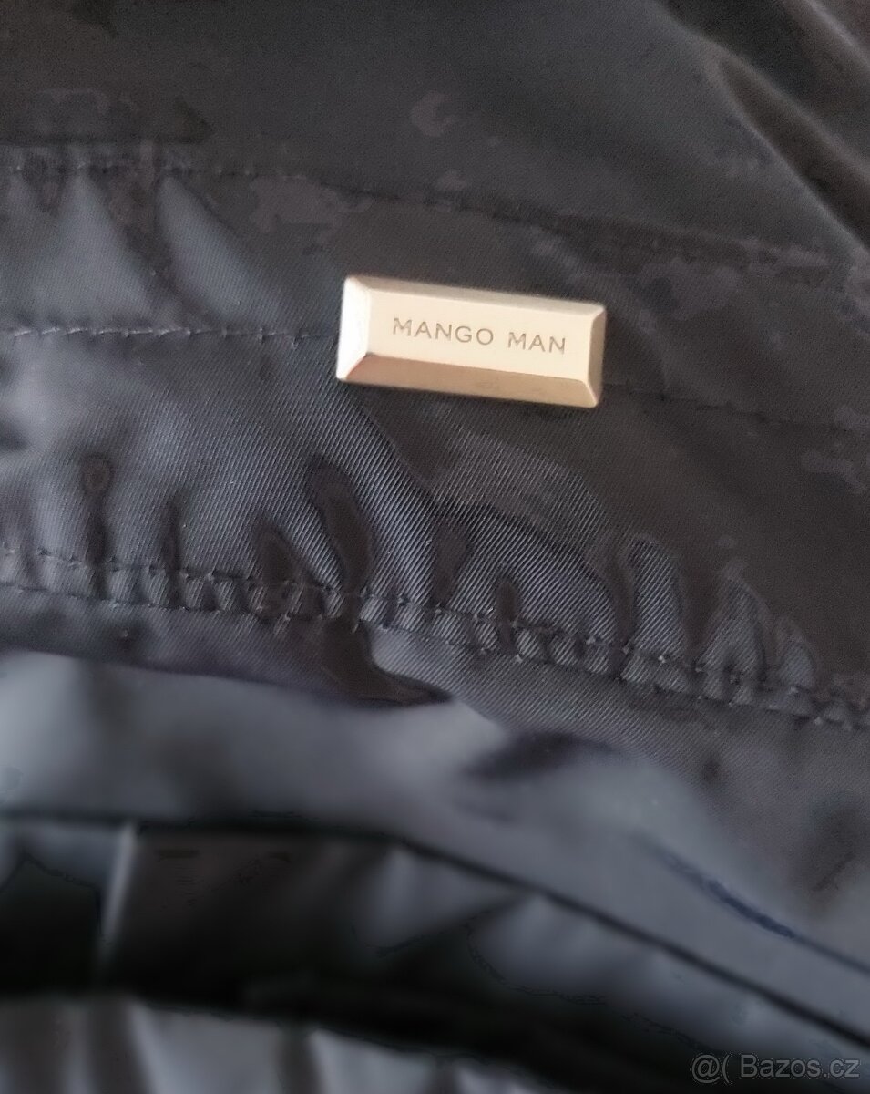pánská parka, kabát Mango M - 6