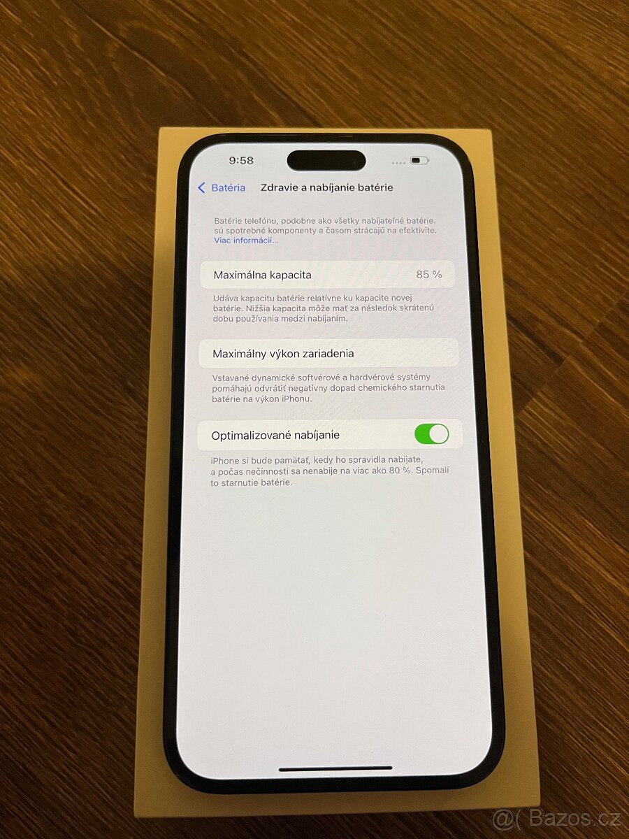 apple iphone 14 pro max 512gb bateria 85 - 6
