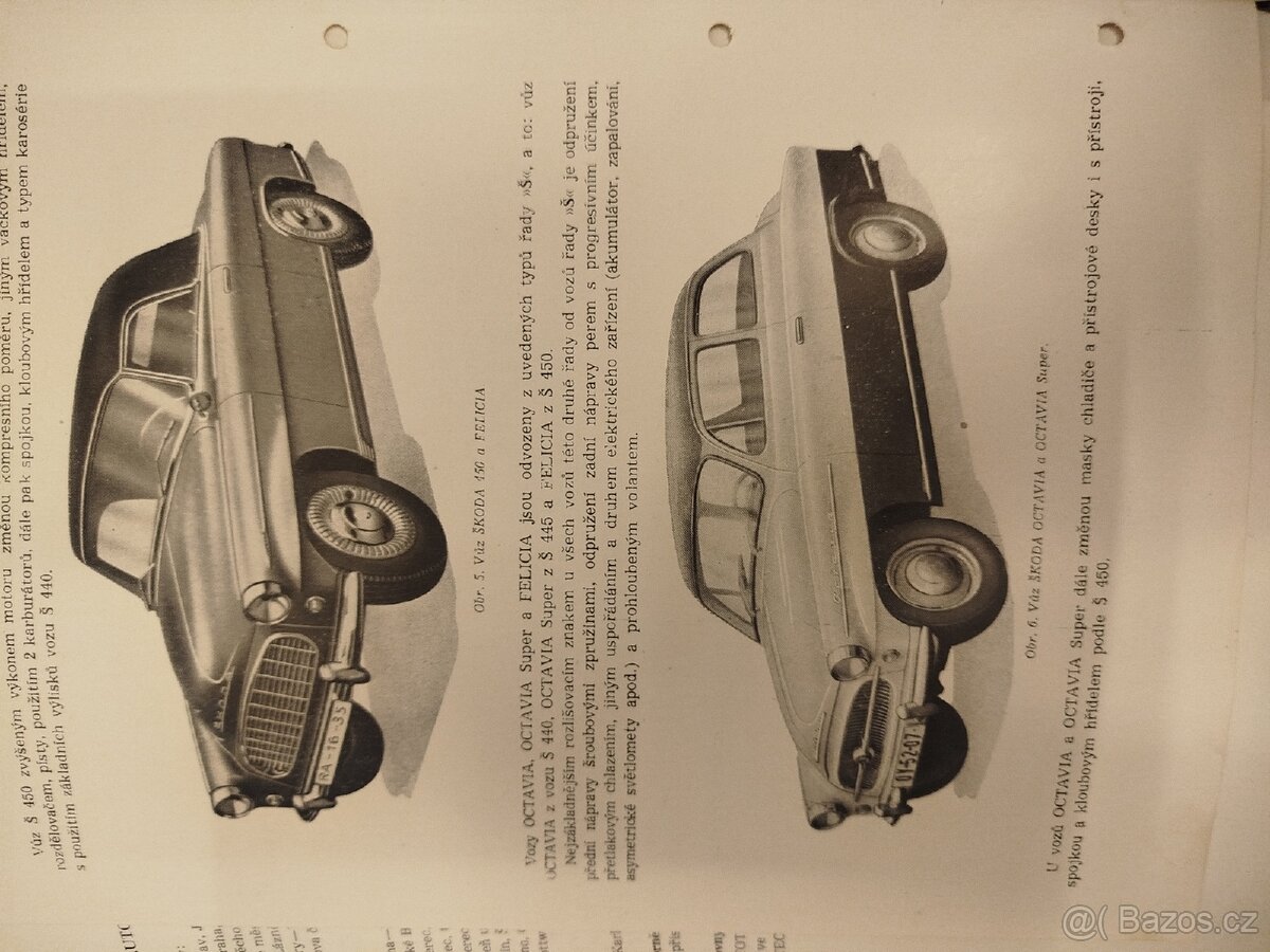 Dílenská příručka Škoda 440 / Octavia – originál
- 6