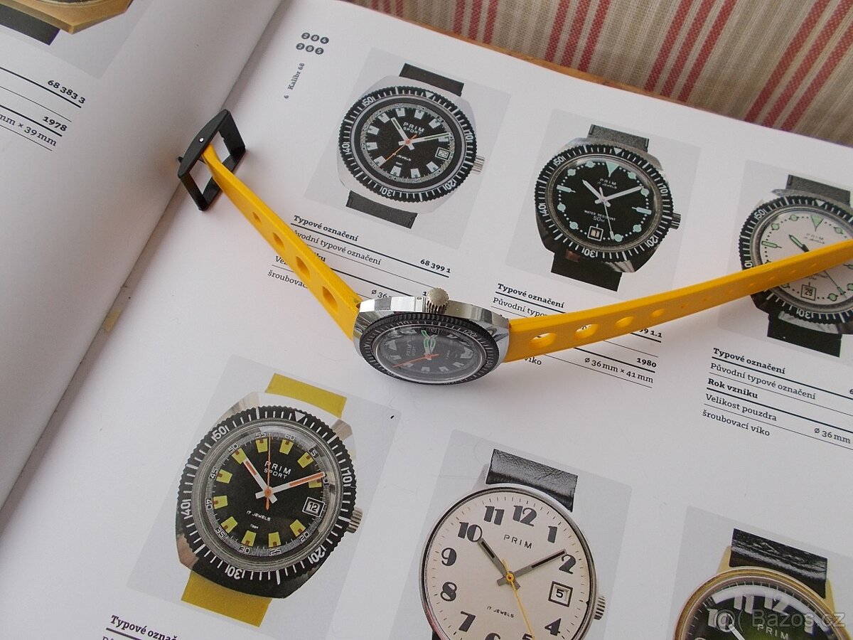 luxusni funkcni oblibene hodinky prim sport 2 rok 1982 - 6