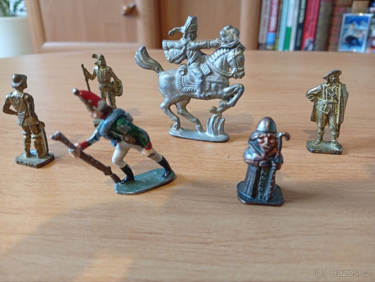 Retro hračky - kovový figurky - 6