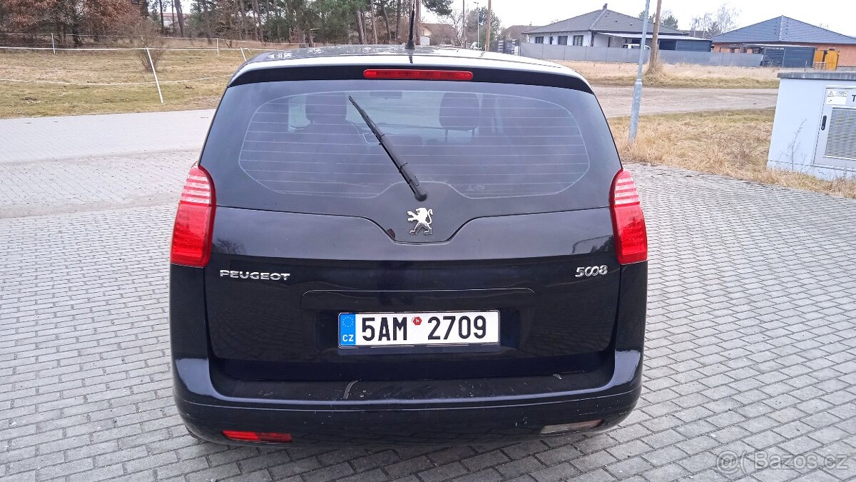 PEUGEOT 5008 1,6HDi82kw,rv11/2011,5-MÍSTNÉ,ALU,STK - 6