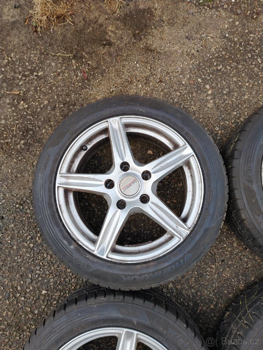 Sada zimních kol 195 65 R15 HANKOOK Škoda Octavia 2 - 6