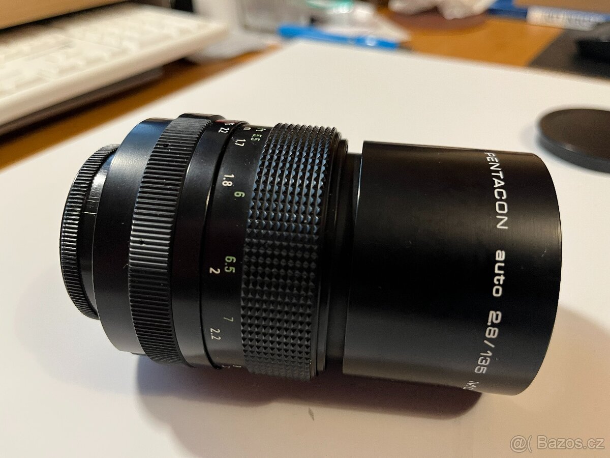 Praktica MTL5b + objektiv Pentacon 2,8/135 - 6