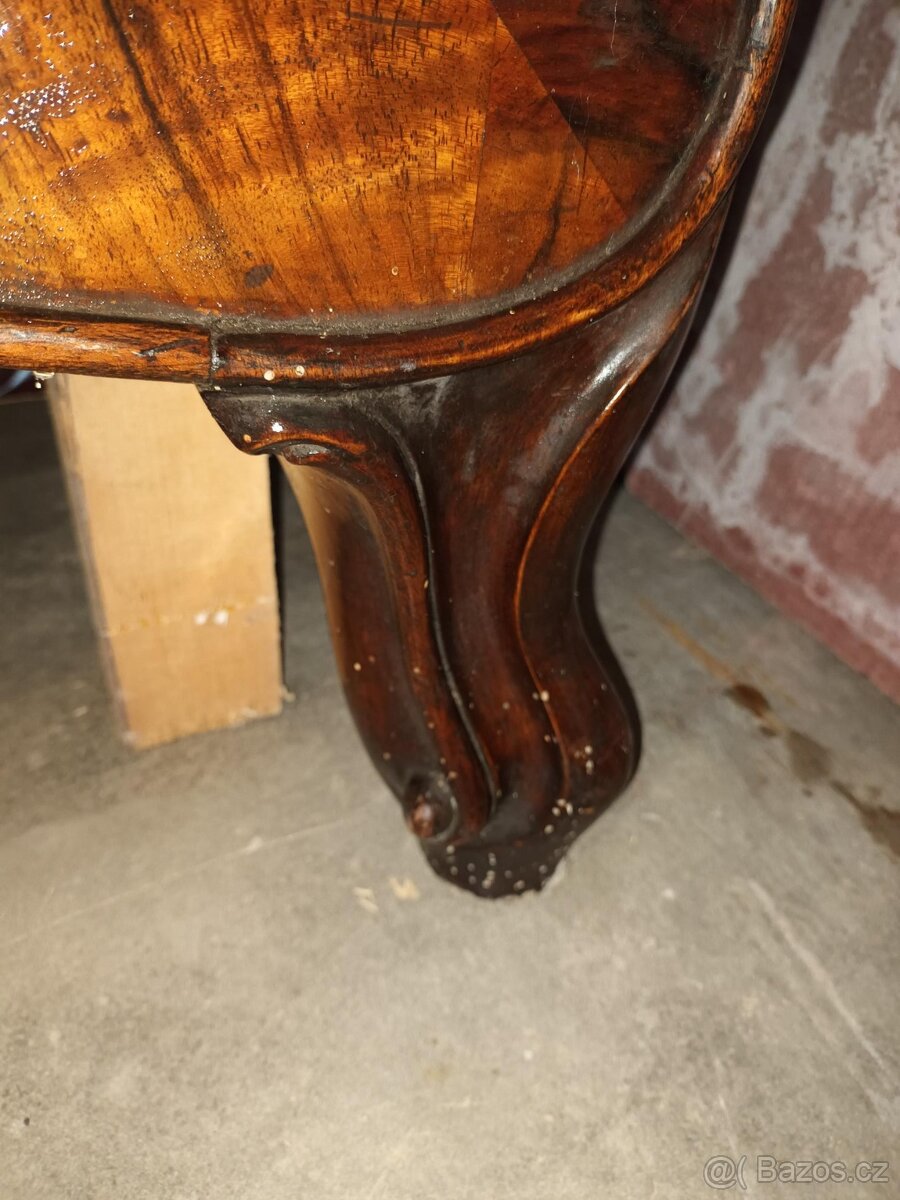 stará starožitná čela pelesti postele - 6