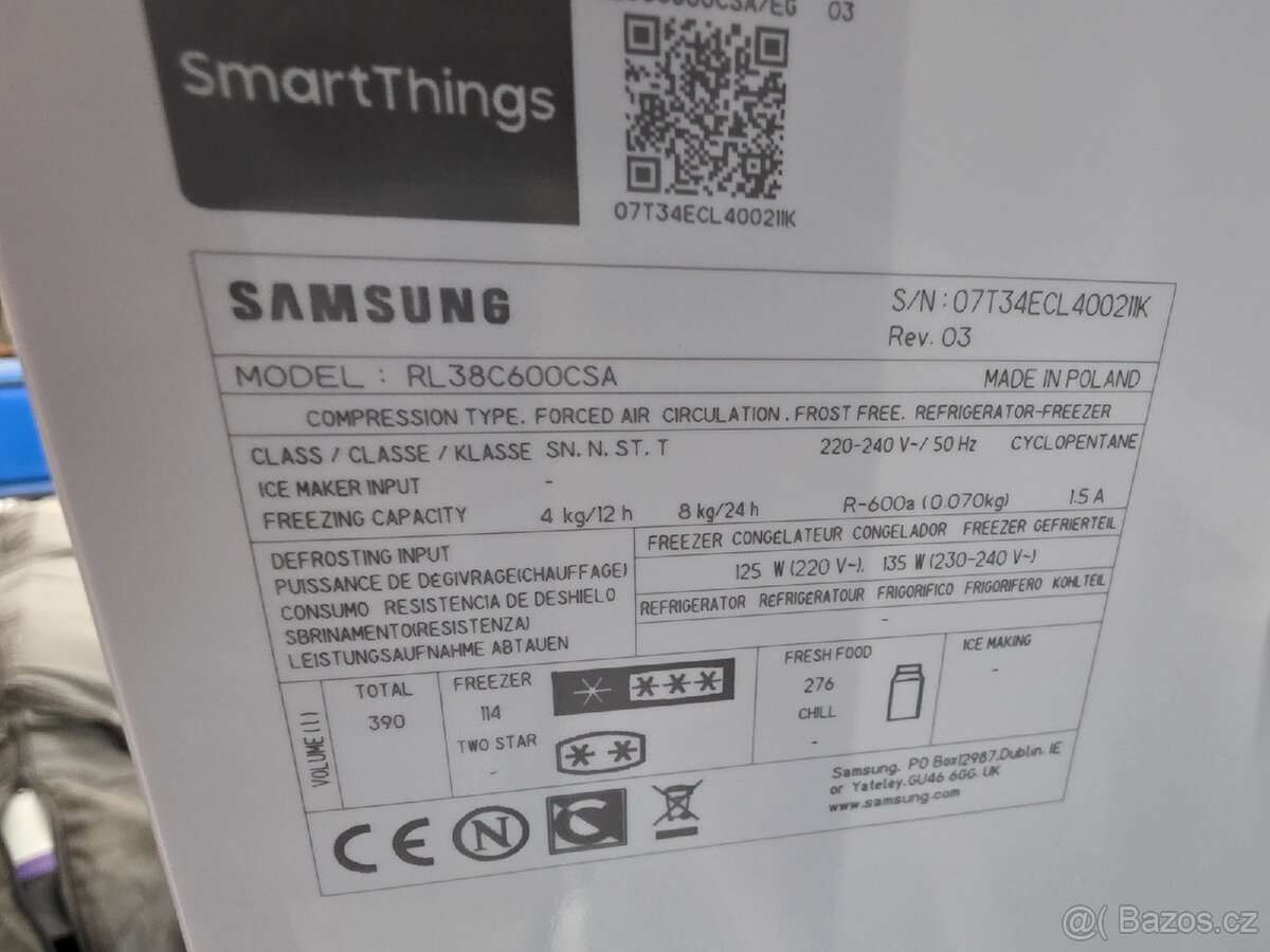Kombinovaná lednice Samsung - 6