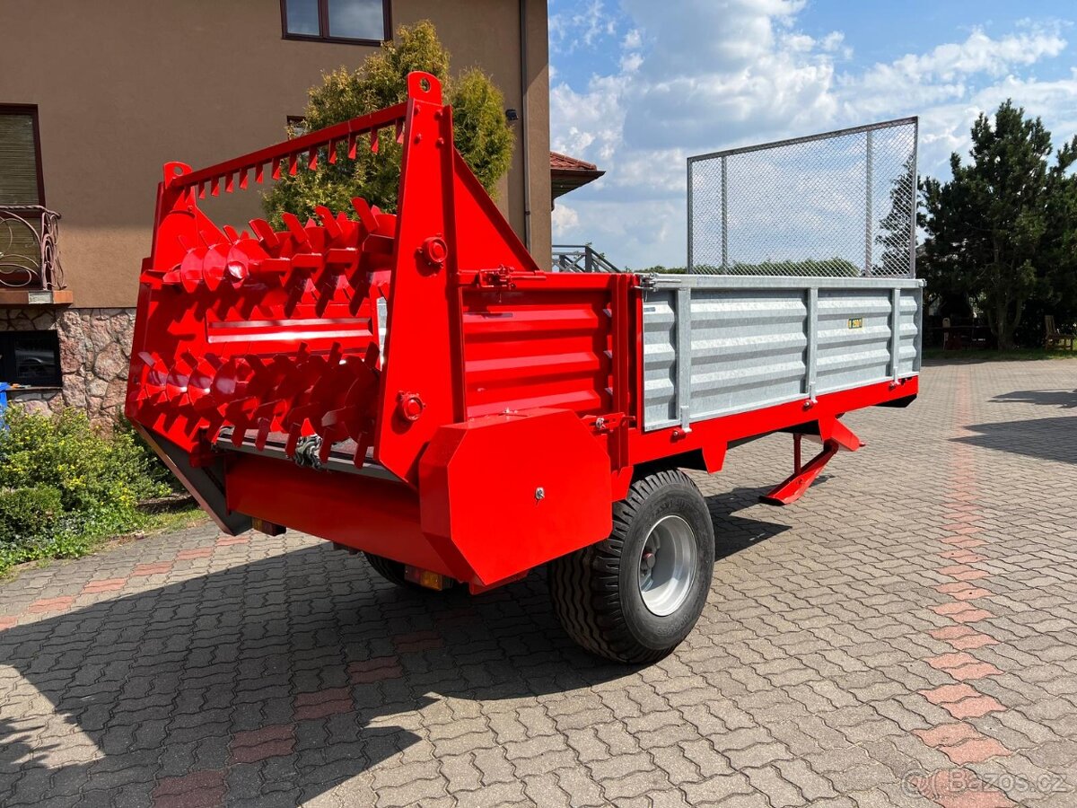 Jednonápravový rozmetač N250/1/4B 4,5 t - 6