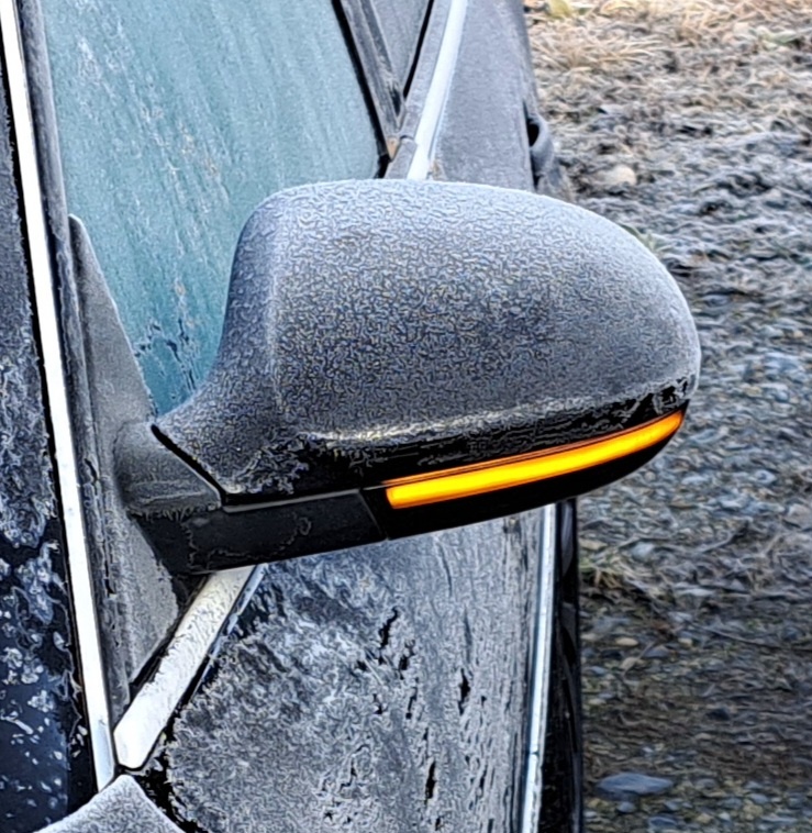 Zpětná zrcátka VW Passat b5.5 Face LED BLIKAČE DYNAMICKÉ - 6