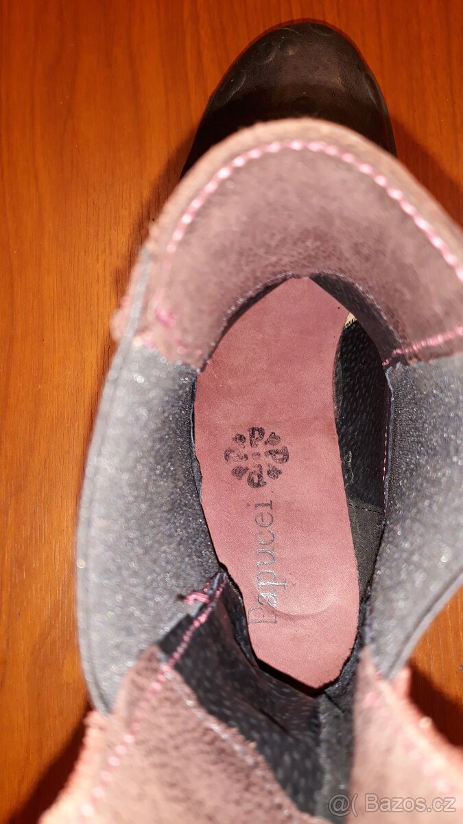 Nové,italské, kotníkové boty PAPUCEI - 6