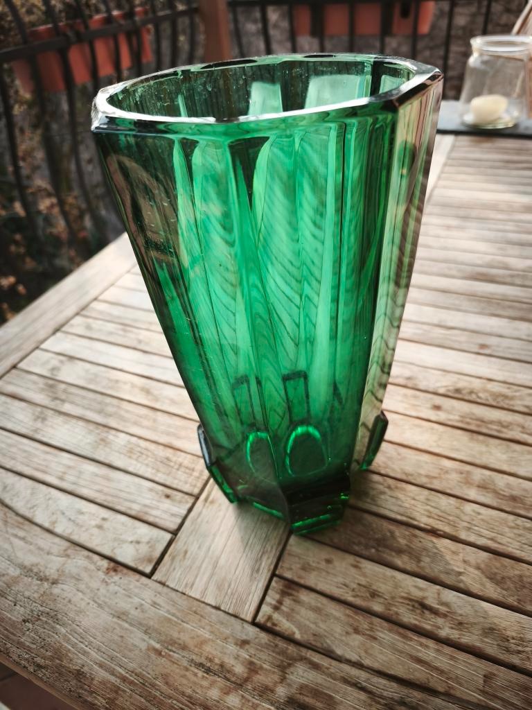 SKLENĚNÁ VÁZA SCHROTTER - 6