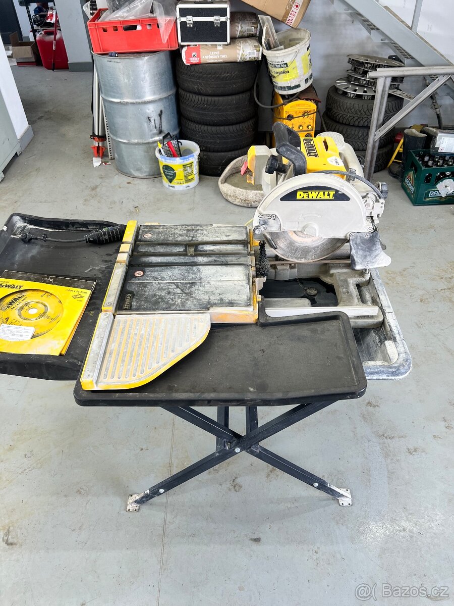 Řezačka na obklady a dlažbu dewalt - 6