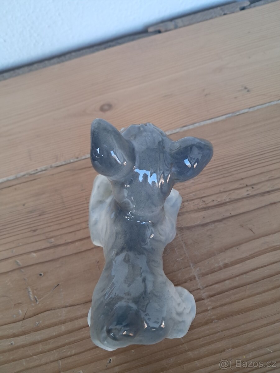 Porcelánová figurka pejska - 6