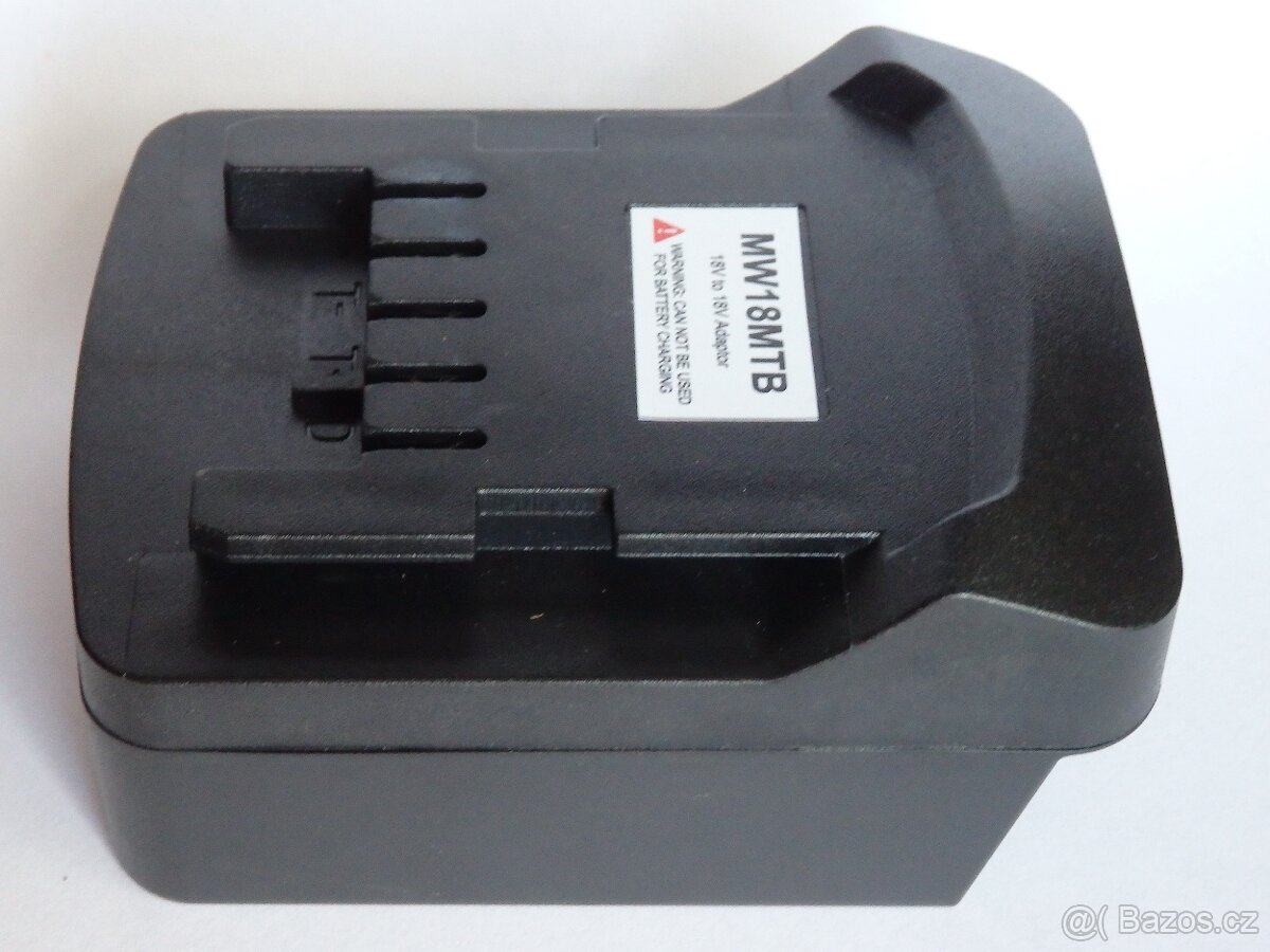 Prodám aku adaptér MILWAUKEE / Metabo, Mafell, CAS - 6