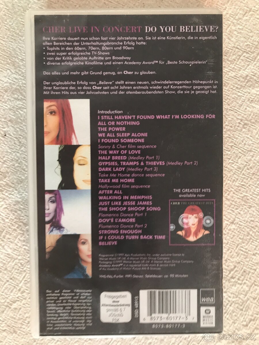 VHS U2, Cher. - 6