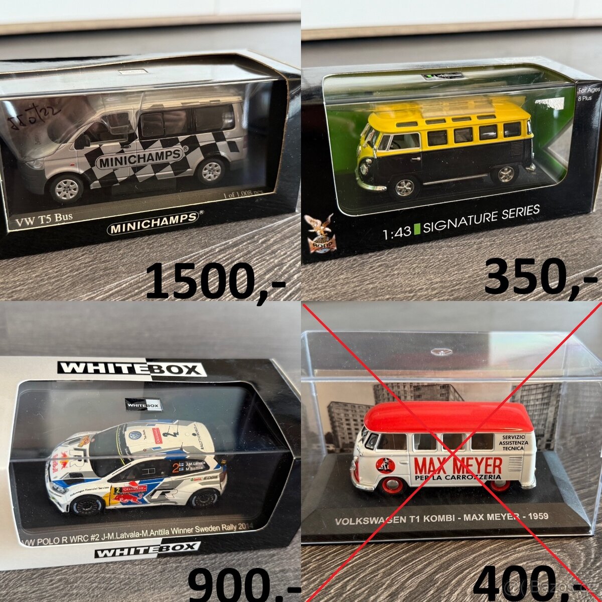 Prodám modely VW Volkswagen 1/43 - 6