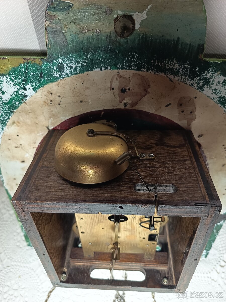 Velké nástěnné kyvadlové hodiny - 6