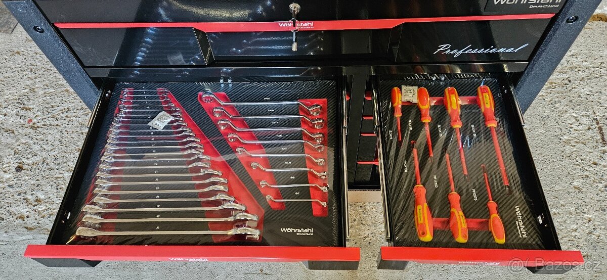 Dílenský vozík s nářadím, plně vybavený - 6