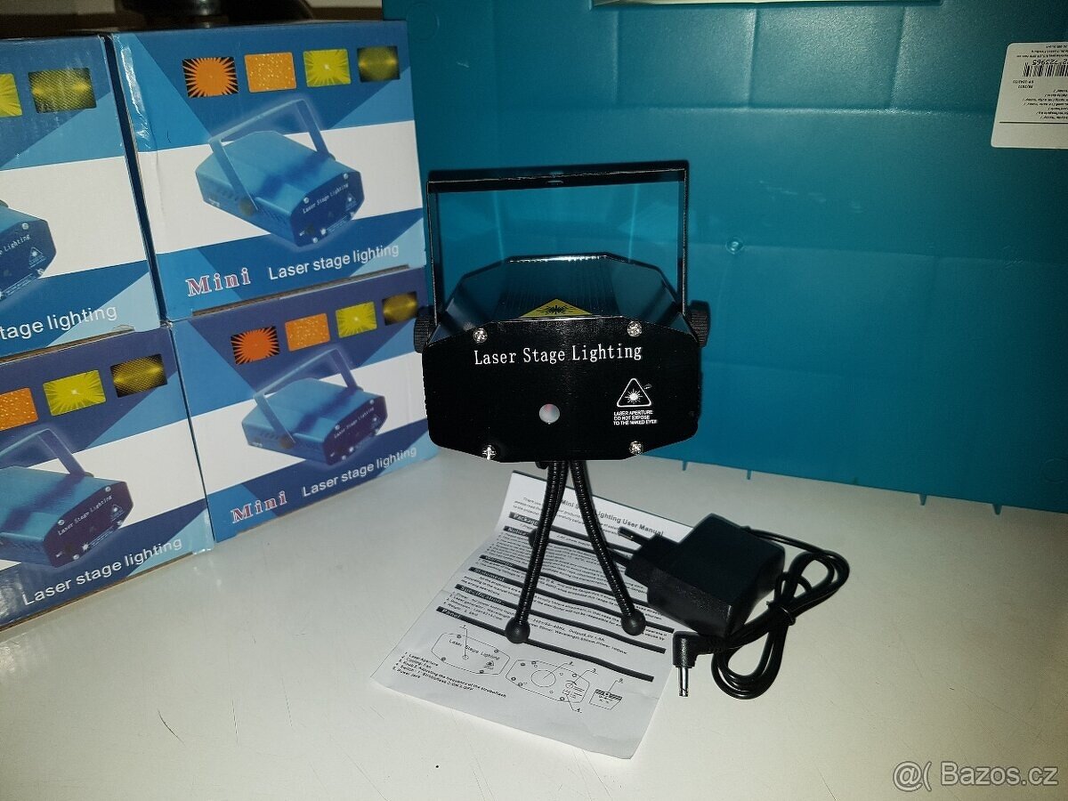 Disco Laser - Mini laserový projektor - 6
