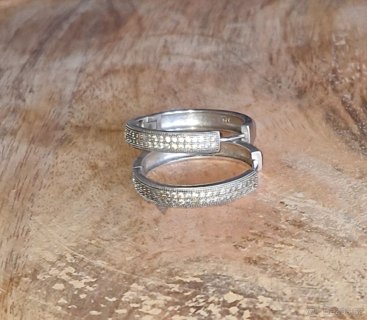 Stříbrné náušnice - 6