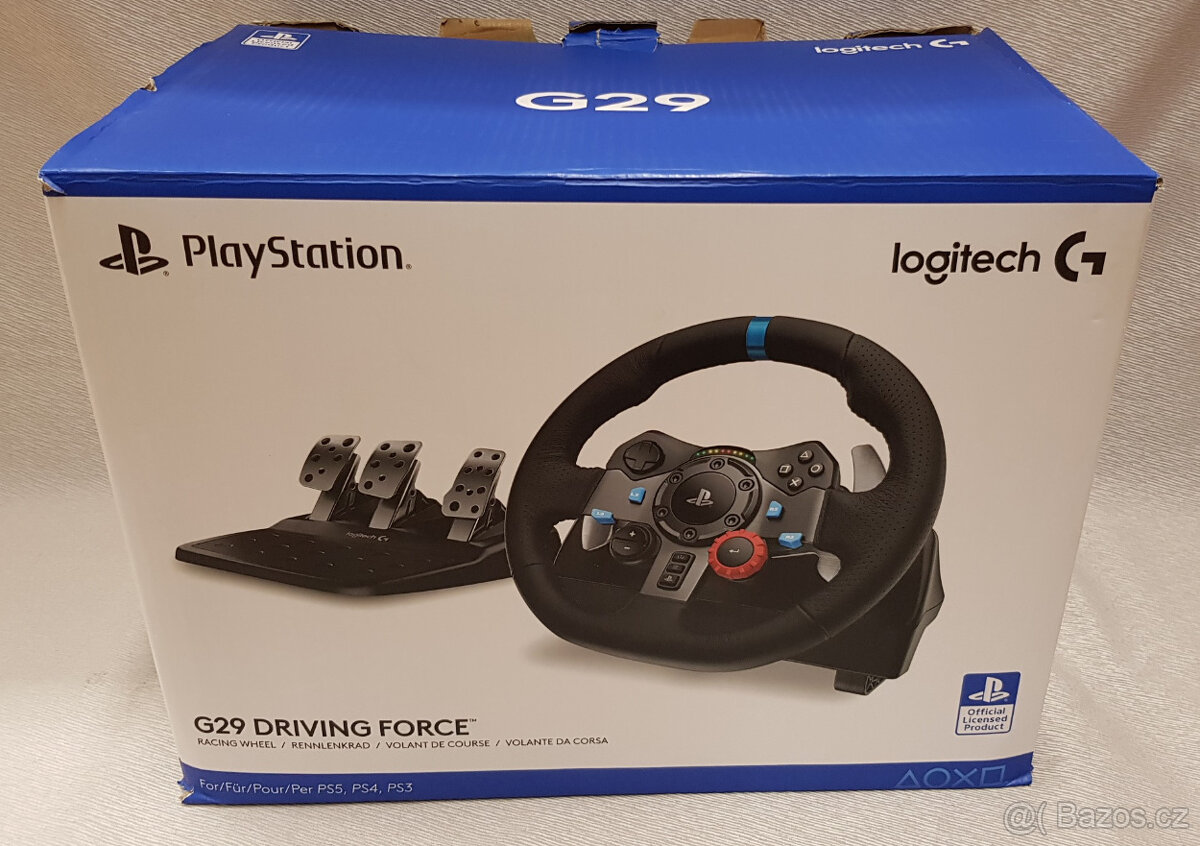 Herní/Simulátorový volant Logitech G29, řadička, ZÁR.6/2027 - 6