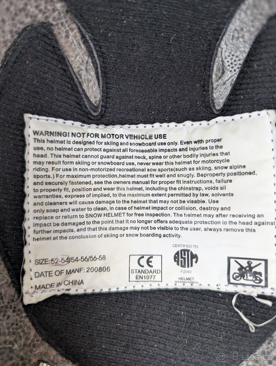 Lyžařská helma unisex - 6