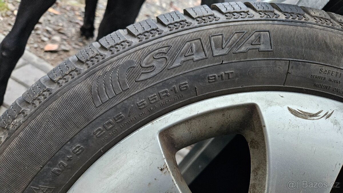 Zimní Sada Alu 5x112 205/55 R16 Škoda - 6