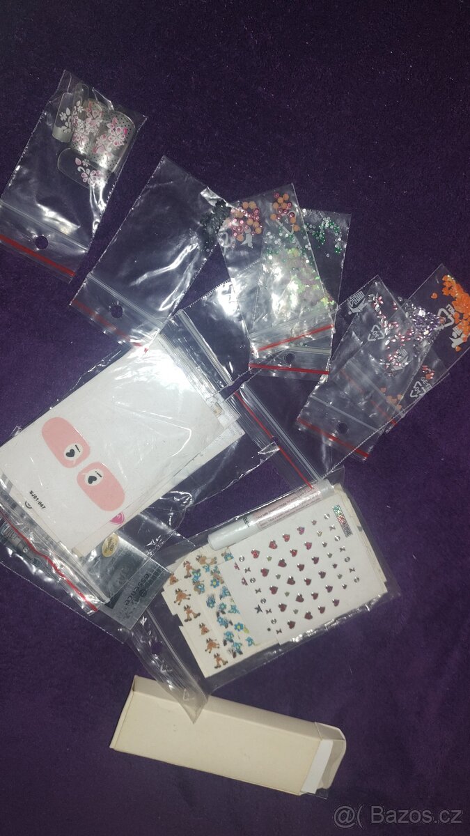 50ks laku na nehty + další příslušenství - 6