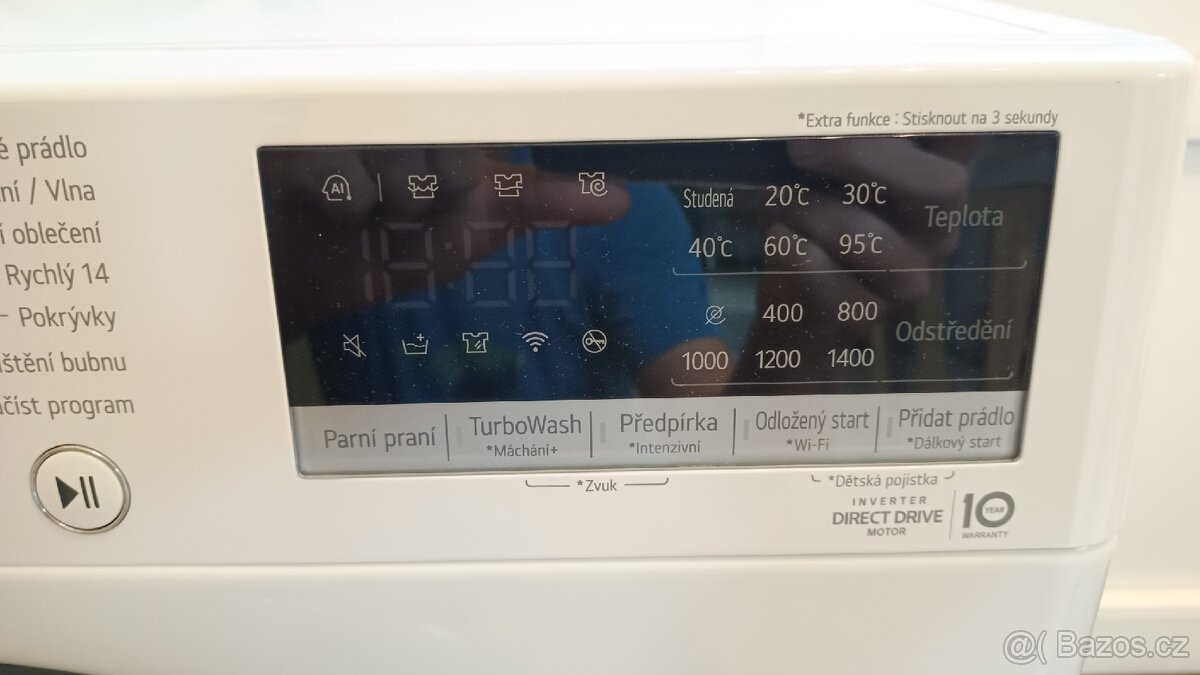 Pračka LG ThinQ 10.5 kg F4WV910P2E - 6